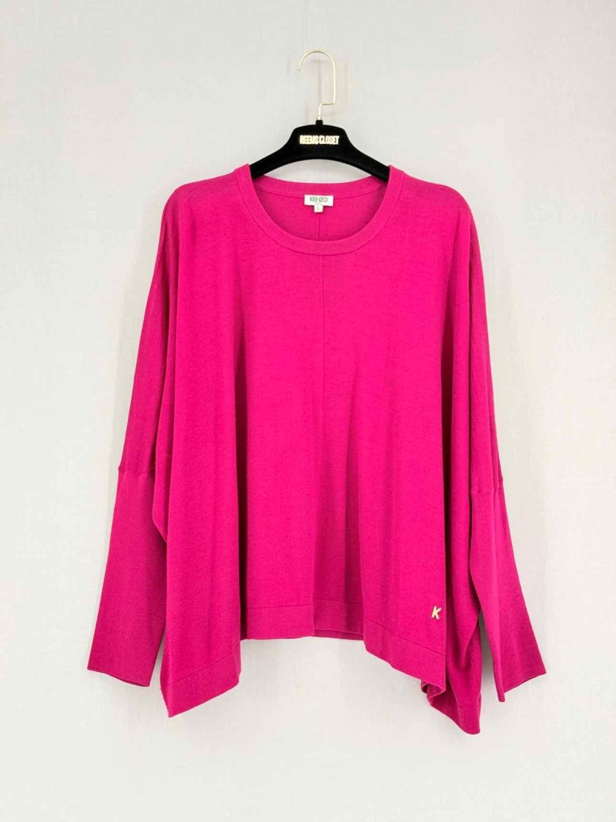 Pre-loved KENZO Pink Size Large Sweater at Reems Closet