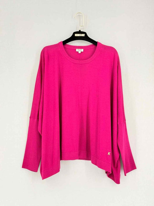 Pre-loved KENZO Pink Size Large Sweater at Reems Closet