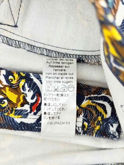 Pre - loved KENZO Skinny Yellow Multicolor Size US 6 Jeans at Reems Closet