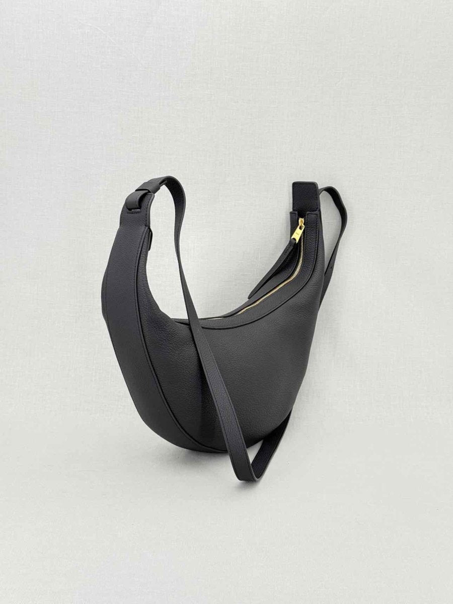 Pre - loved KHAITE Augustina Black Shoulder Bag at Reems Closet