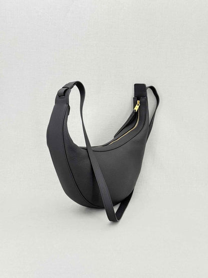 Pre - loved KHAITE Augustina Black Shoulder Bag at Reems Closet