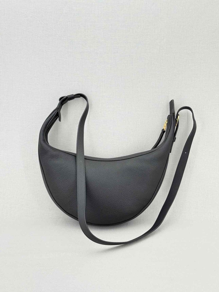 Pre - loved KHAITE Augustina Black Shoulder Bag at Reems Closet