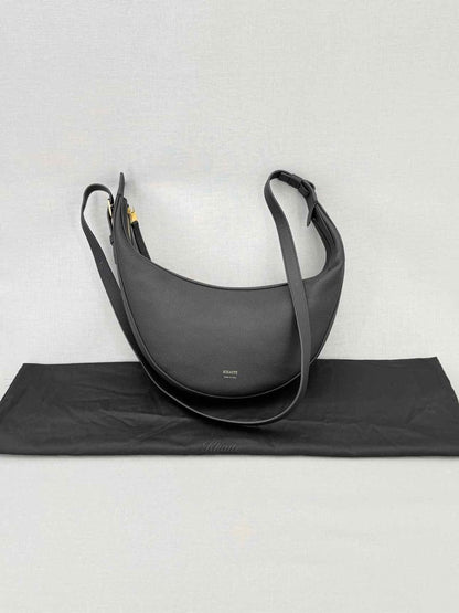 Pre - loved KHAITE Augustina Black Shoulder Bag at Reems Closet