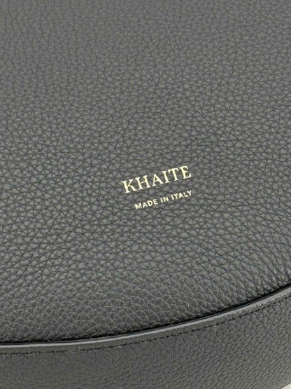 Pre - loved KHAITE Augustina Black Shoulder Bag at Reems Closet