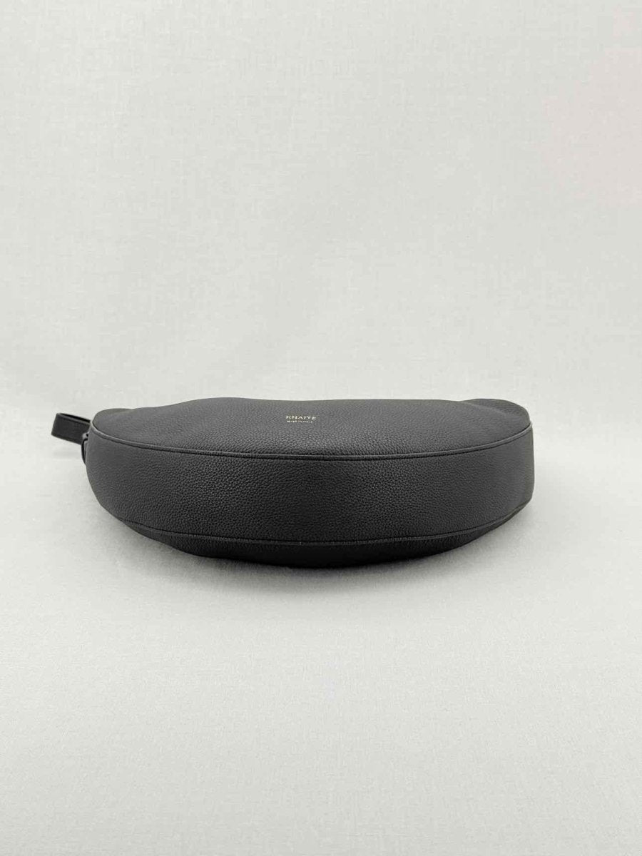 Pre - loved KHAITE Augustina Black Shoulder Bag at Reems Closet