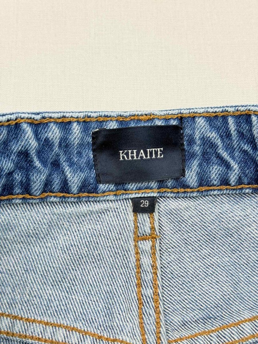 Pre-loved KHAITE Danielle Blue Size 29 Jeans at Reems Closet