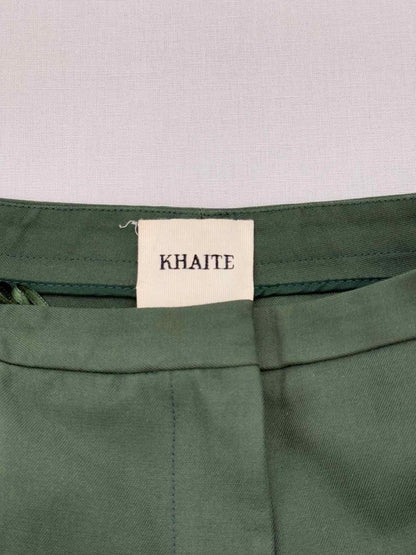 Pre - loved KHAITE Green Size US 6 Pants at Reems Closet
