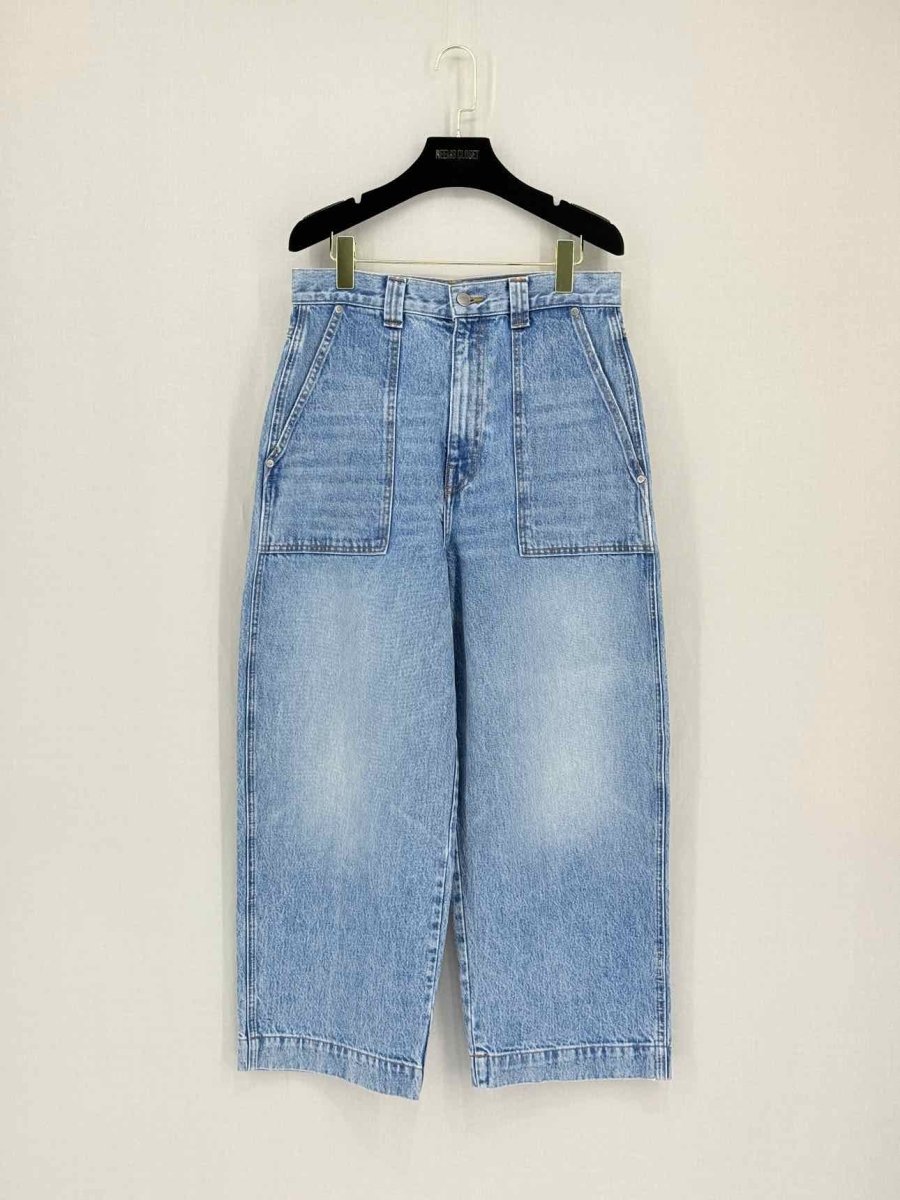 Pre-loved KHAITE Hewey Blue Size 30 Jeans at Reems Closet