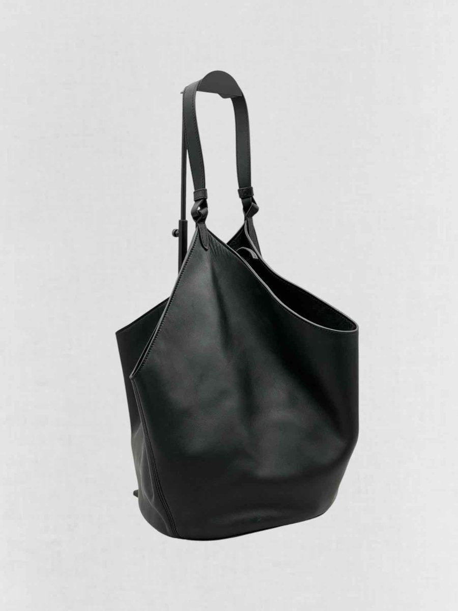 Pre - loved KHAITE Lotus Black Tote Bag at Reems Closet