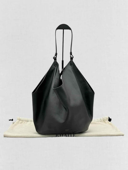 Pre - loved KHAITE Lotus Black Tote Bag at Reems Closet