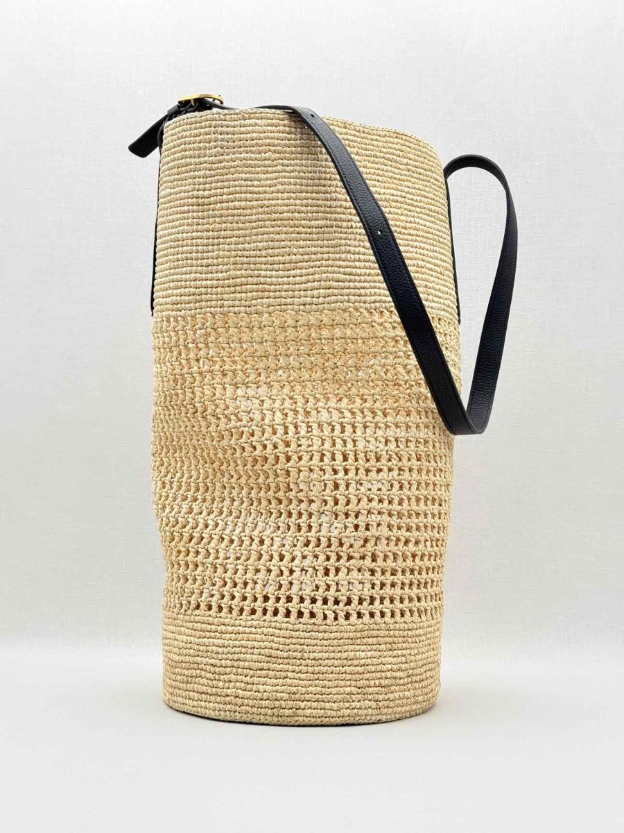 Pre - loved KHATIE Billie Beige Bucket Bag at Reems Closet