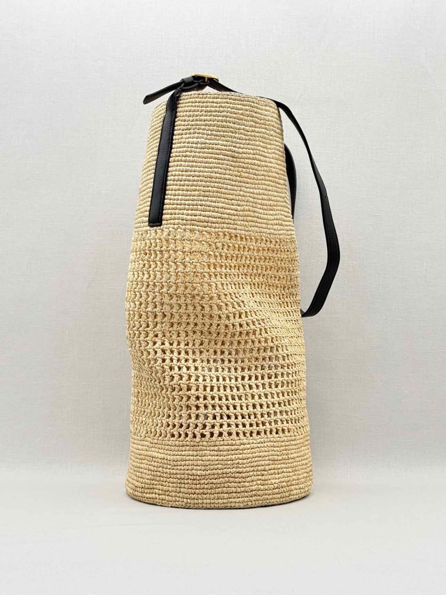 Pre - loved KHATIE Billie Beige Bucket Bag at Reems Closet