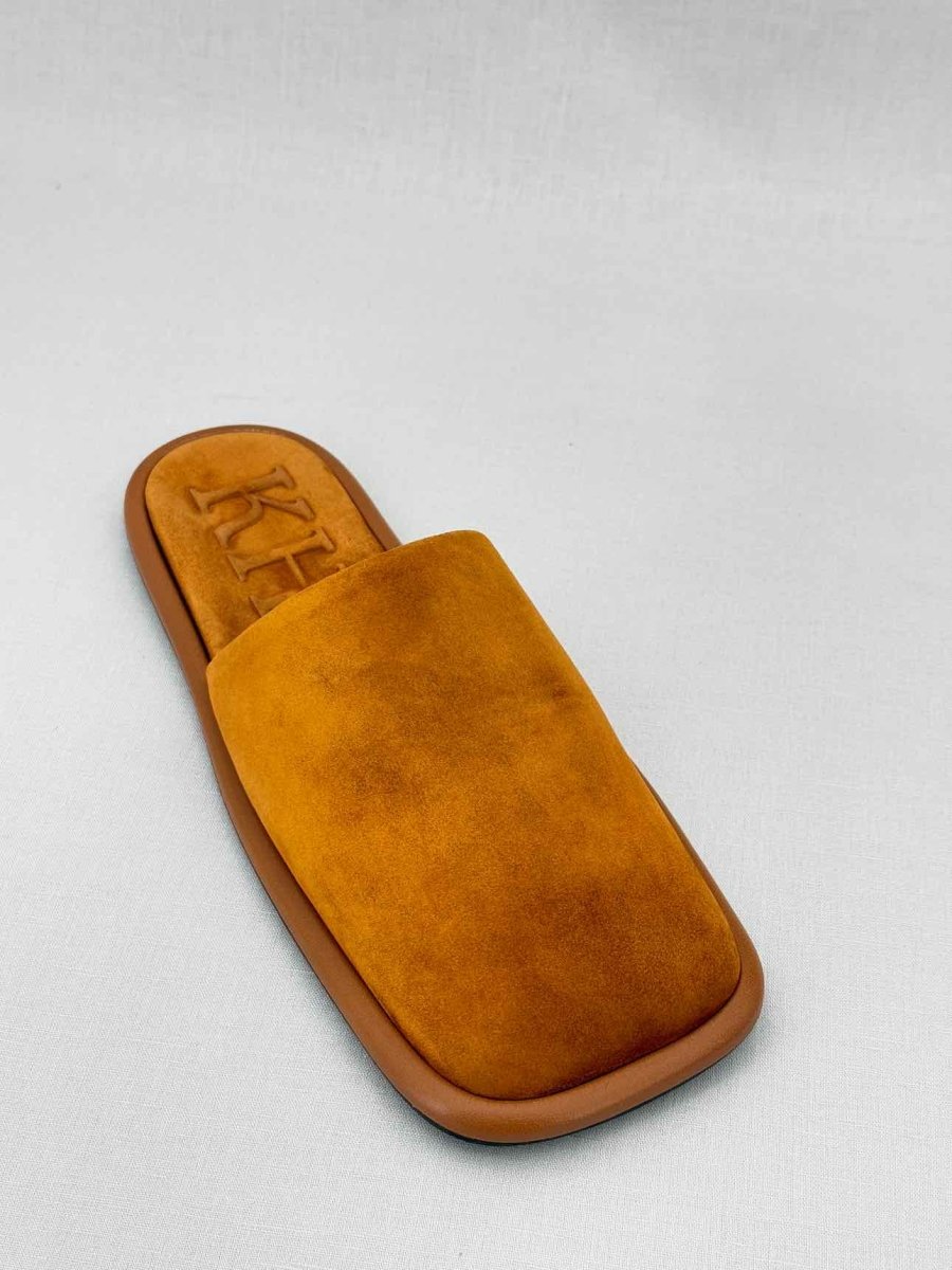 Pre - loved KHATIE Tan Size EU 39 Slide Mules at Reems Closet