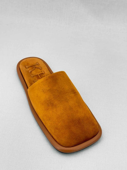 Pre - loved KHATIE Tan Size EU 39 Slide Mules at Reems Closet