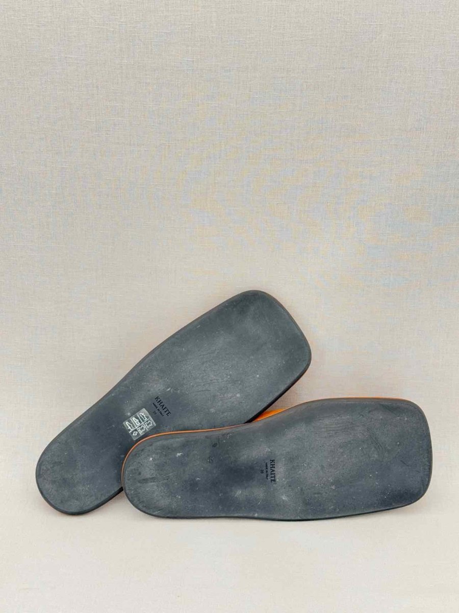 Pre - loved KHATIE Tan Size EU 39 Slide Mules at Reems Closet
