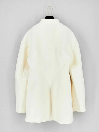 Pre - loved KHY Oversized Cream Size Small Jacket at Reems Closet