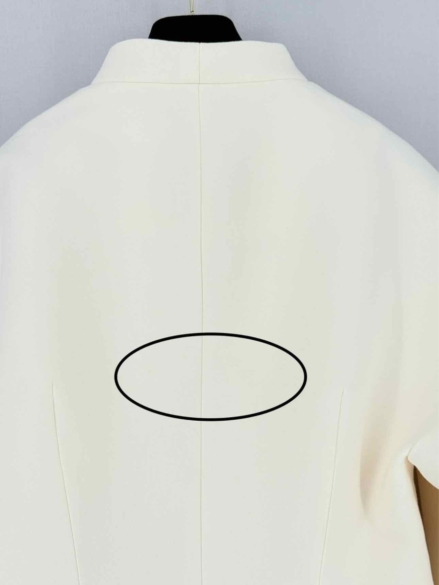 Pre - loved KHY Oversized Cream Size Small Jacket at Reems Closet