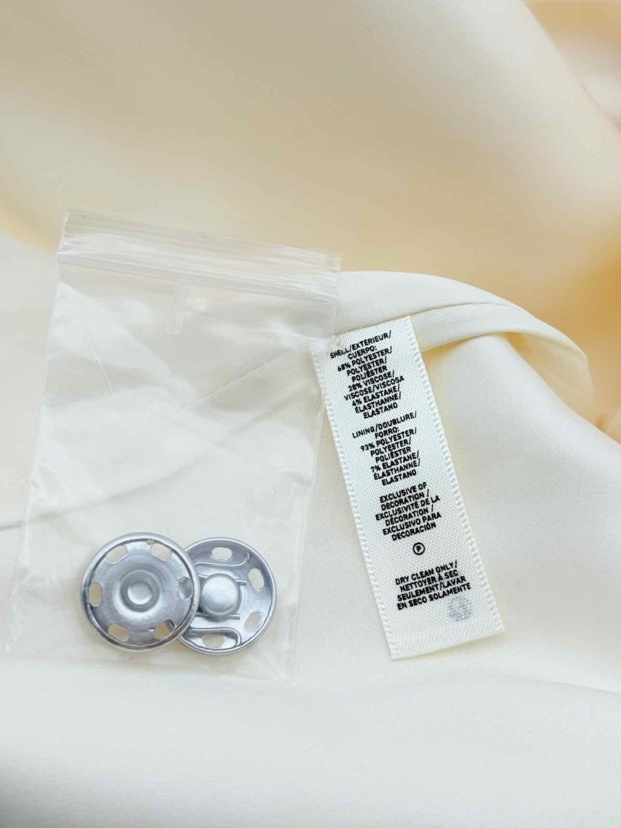 Pre - loved KHY Oversized Cream Size Small Jacket at Reems Closet