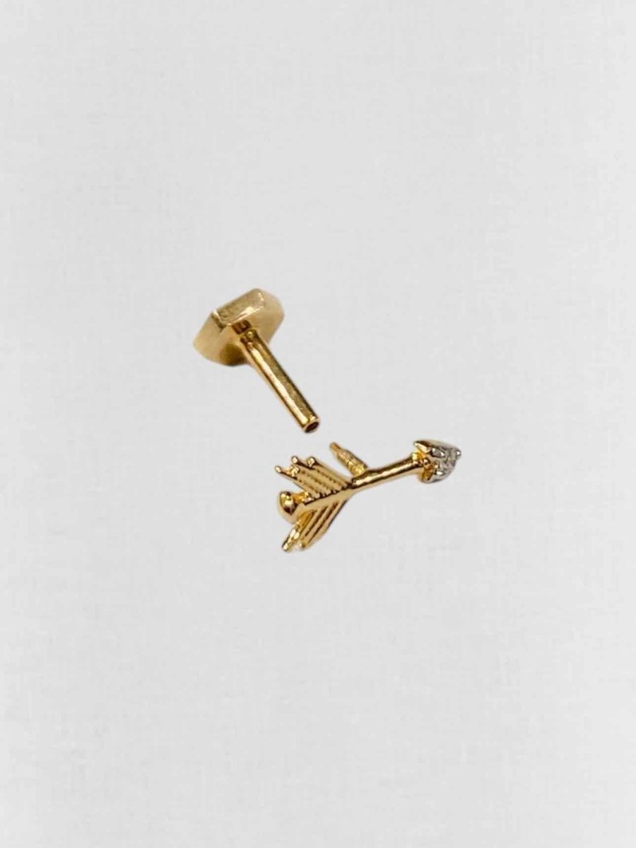 Pre - loved KISMET BY MILKA diamond paved Earring at Reems Closet