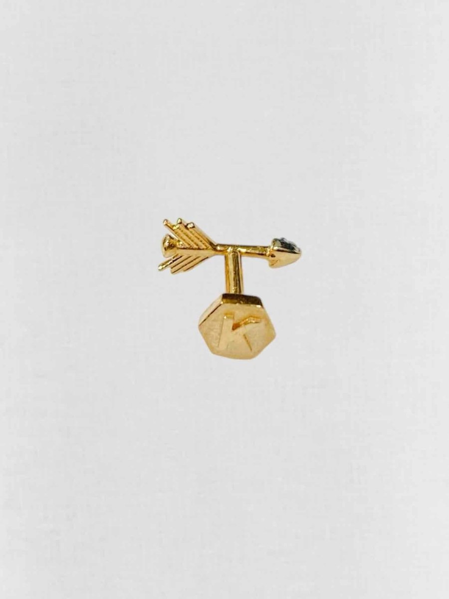 Pre - loved KISMET BY MILKA diamond paved Earring at Reems Closet