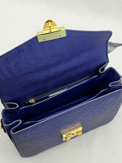 Pre - loved KP NEW YORK Amnesia Blue Satchel at Reems Closet