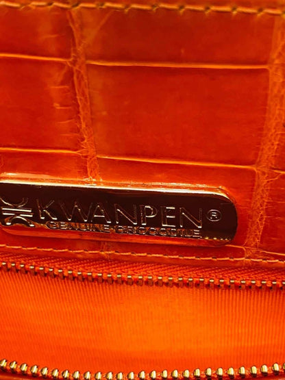 Pre - loved KWANPEN Sakura Orange Top Handle at Reems Closet