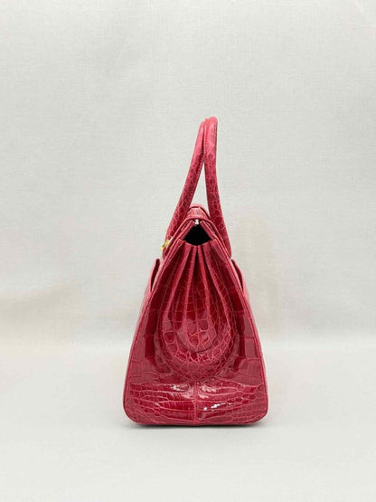 Pre-loved KWANPEN Sakura Red Top Handle at Reems Closet