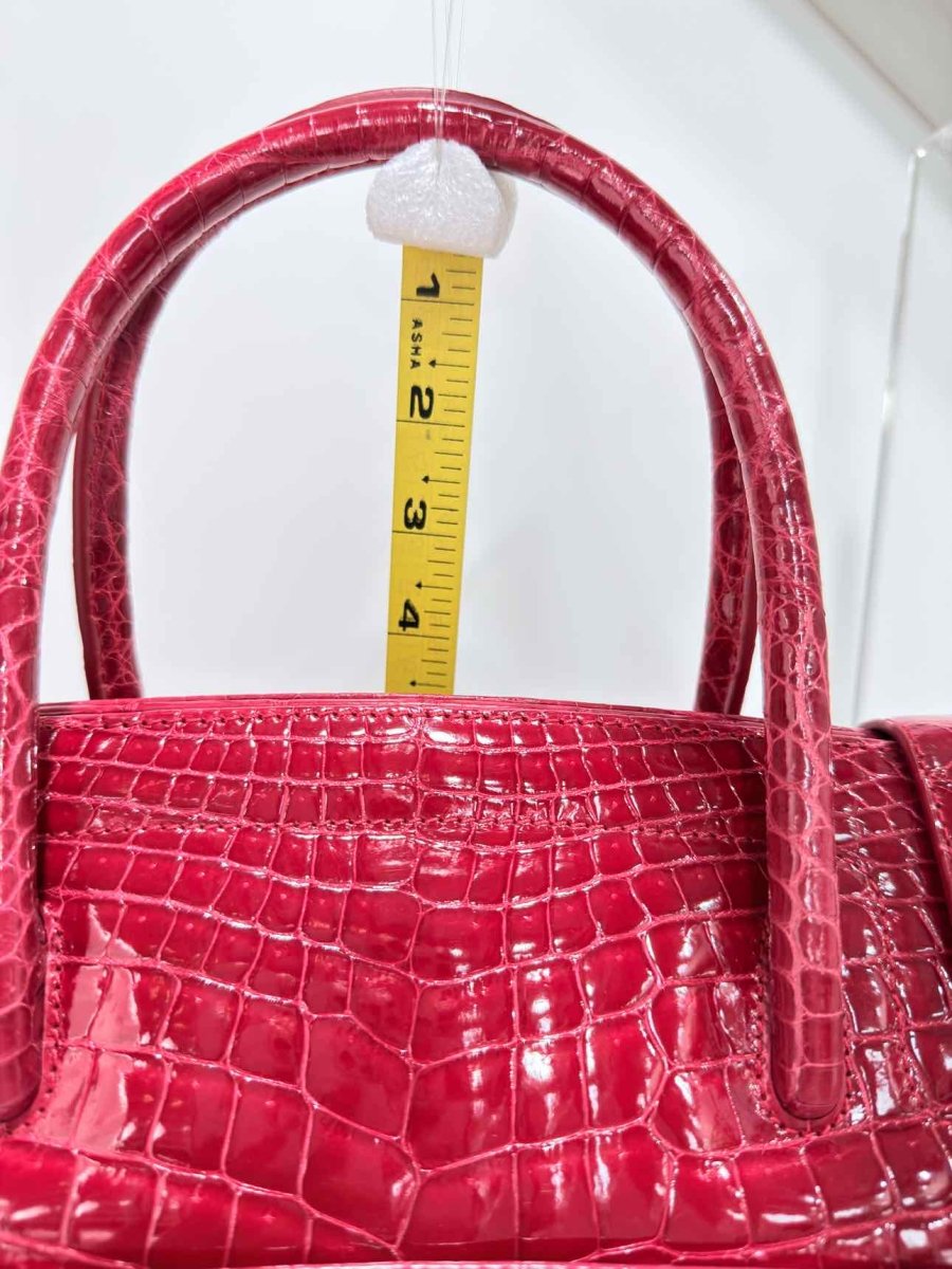 Pre-loved KWANPEN Sakura Red Top Handle at Reems Closet