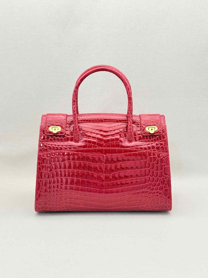 Pre-loved KWANPEN Sakura Red Top Handle at Reems Closet
