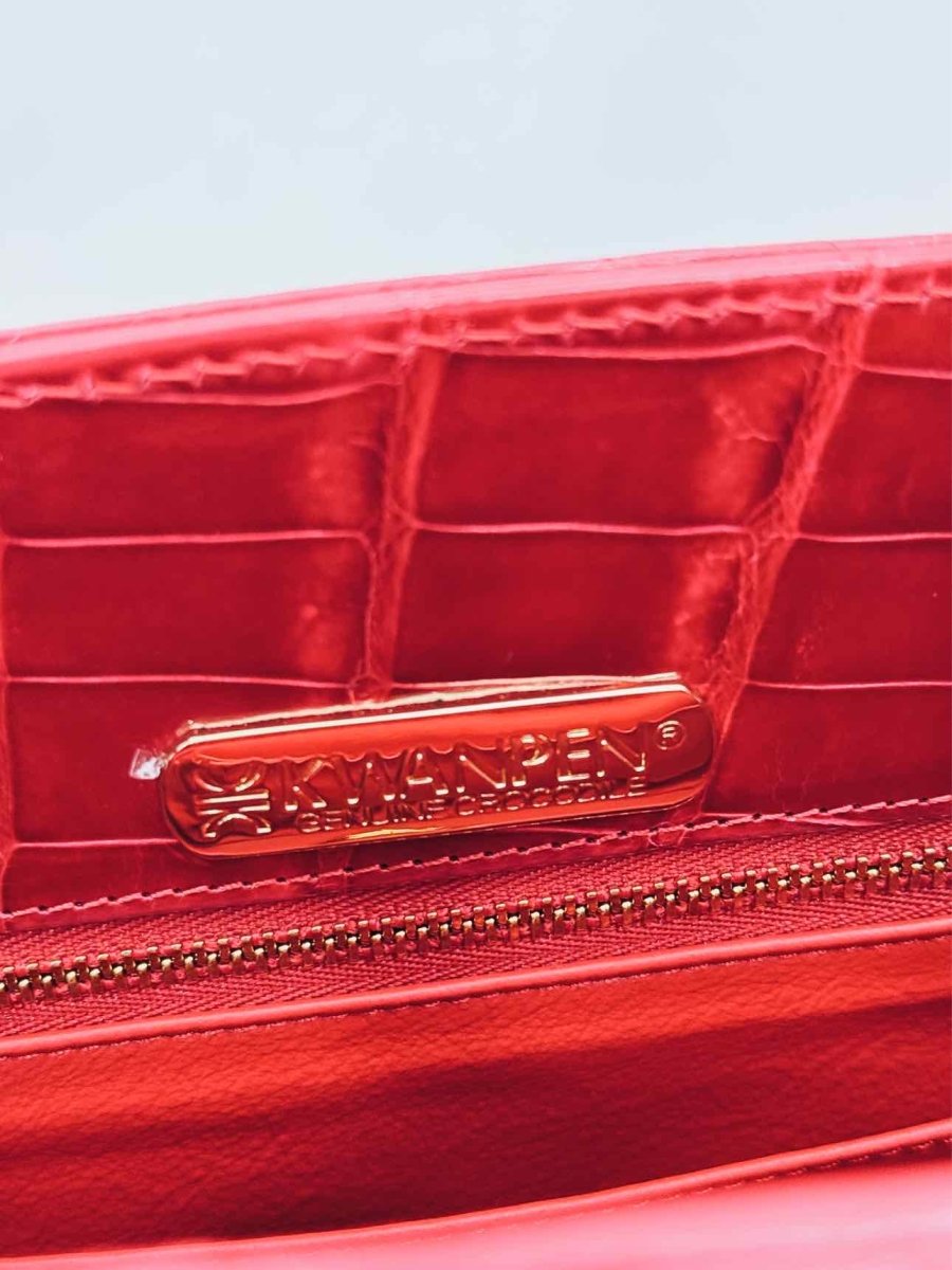 Pre-loved KWANPEN Sakura Red Top Handle at Reems Closet