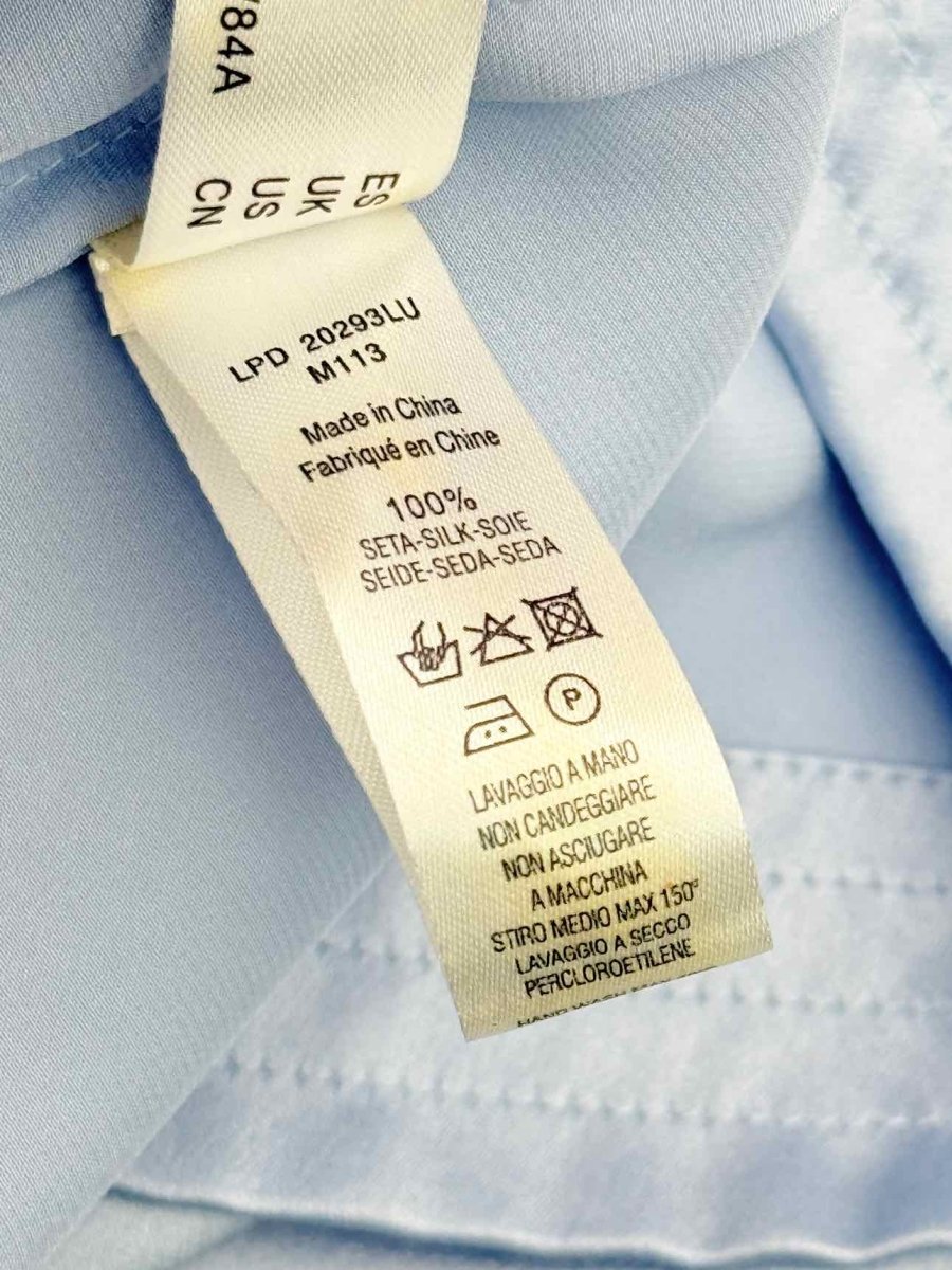 Pre-loved LA PERLA Light Blue Size US 6 Robe at Reems Closet