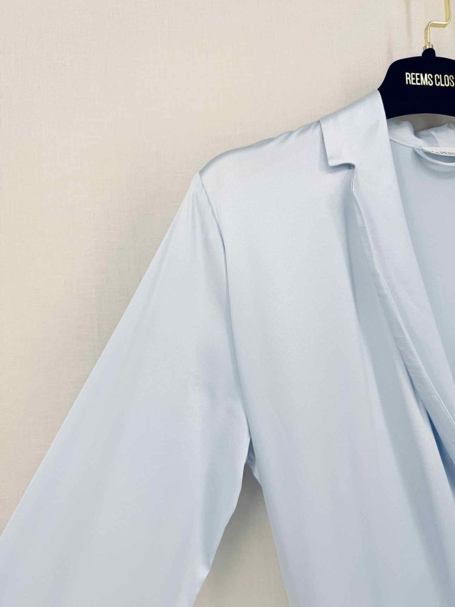 Pre-loved LA PERLA Light Blue Size US 6 Robe at Reems Closet
