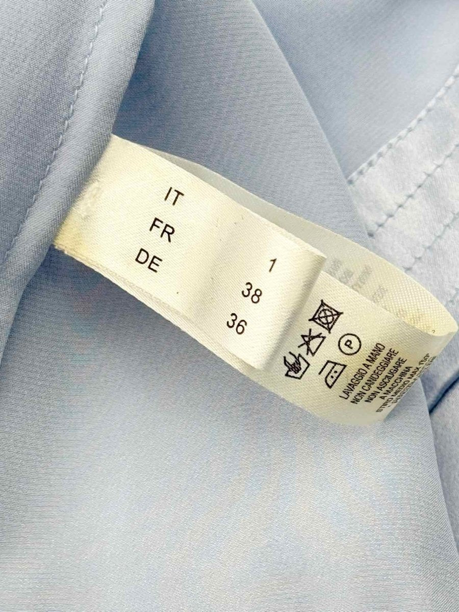 Pre-loved LA PERLA Light Blue Size US 6 Robe at Reems Closet