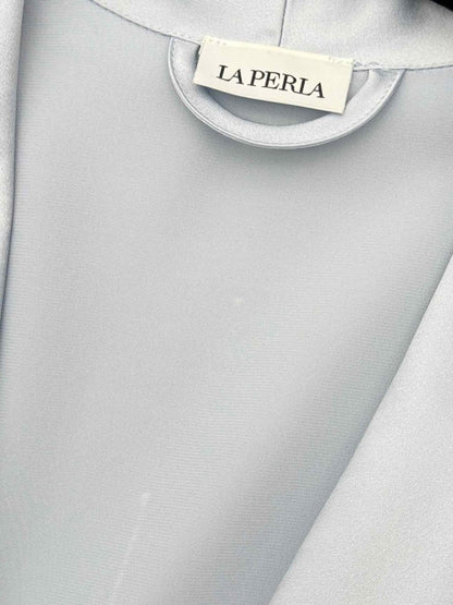 Pre-loved LA PERLA Light Blue Size US 6 Robe at Reems Closet