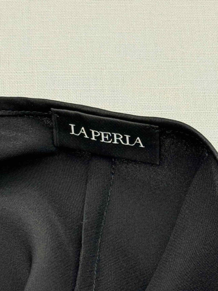 Pre - loved LA PERLA Slip Black Size Small Short Dress at Reems Closet