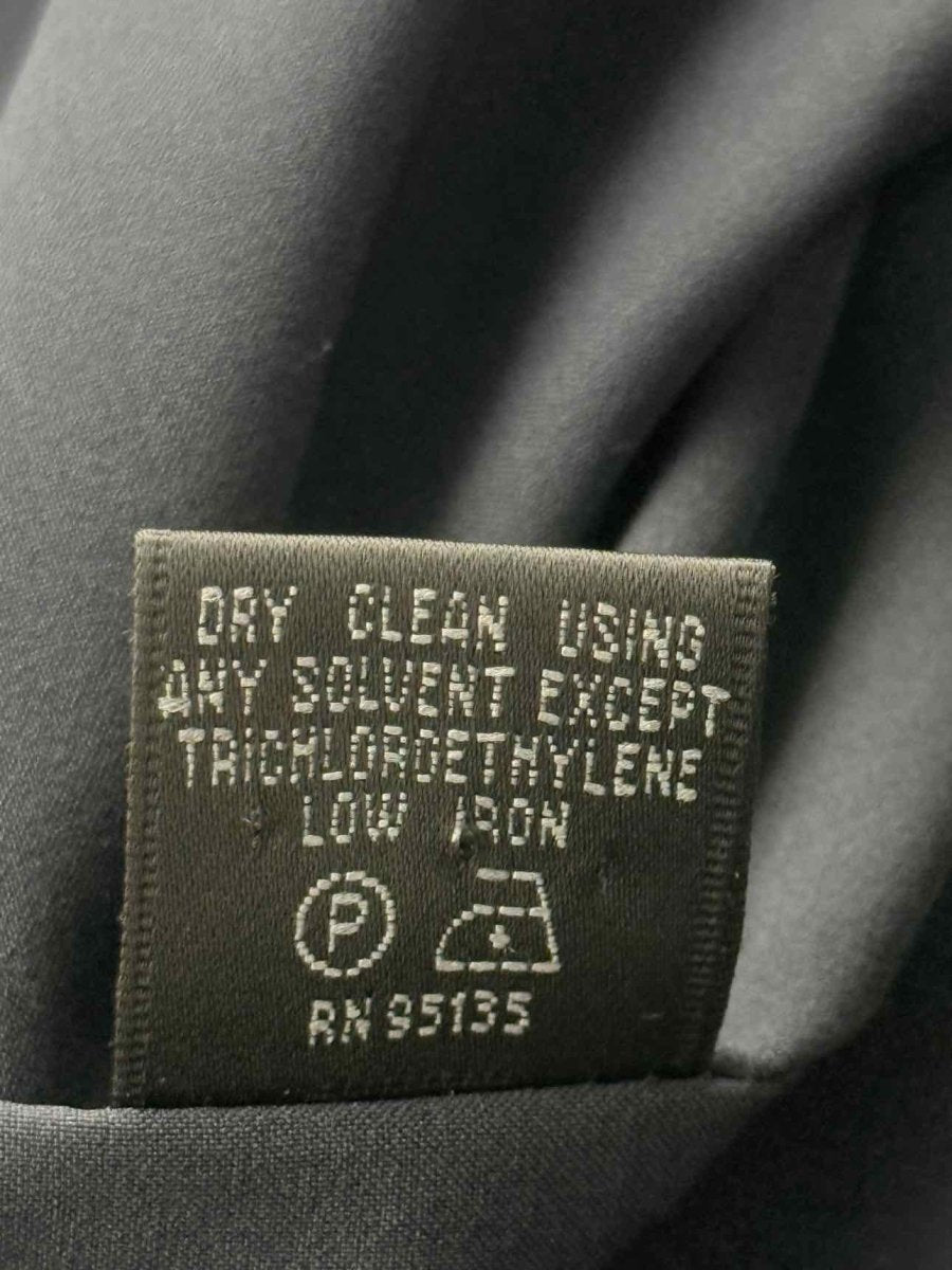 Pre - loved LAFAYETTE Navy Blue Pleated Size US 10 Jacket at Reems Closet