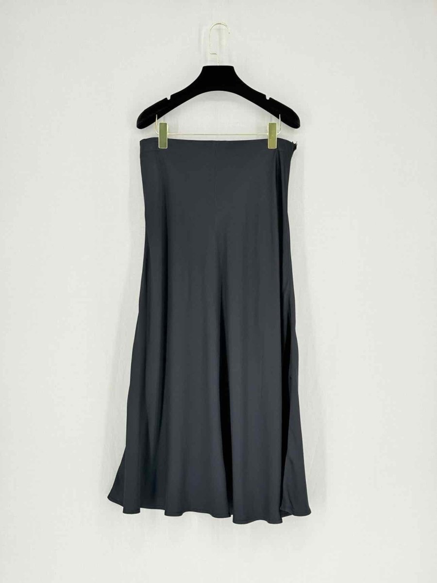 Pre - loved L'AGENCE Black Size Large Midi Skirt at Reems Closet