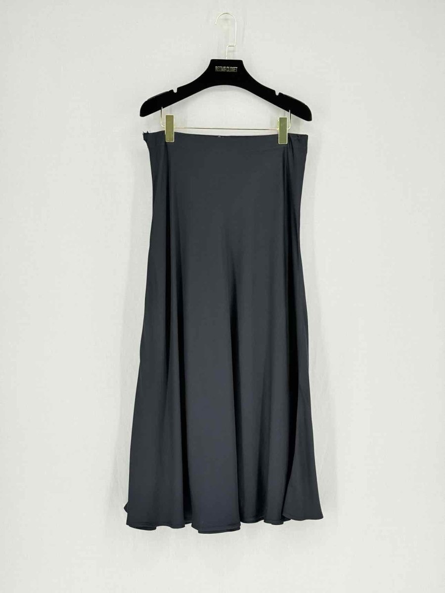 Pre - loved L'AGENCE Black Size Large Midi Skirt at Reems Closet