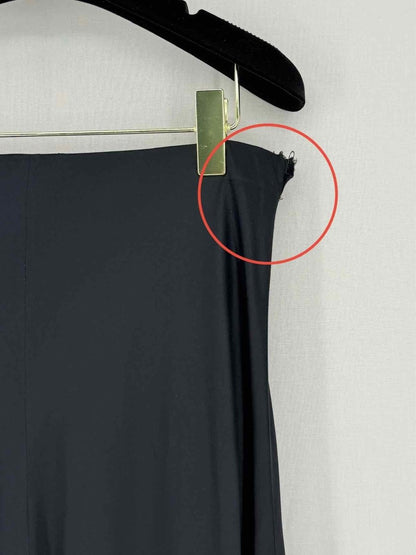 Pre - loved L'AGENCE Black Size Large Midi Skirt at Reems Closet