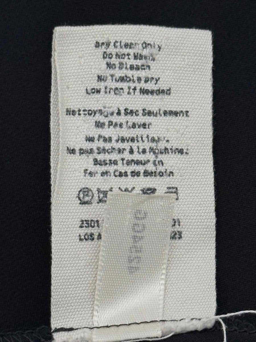 Pre - loved L'AGENCE Black Size Large Shirt at Reems Closet