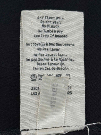 Pre - loved L'AGENCE Black Size Large Shirt at Reems Closet