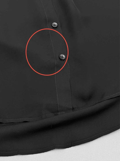 Pre - loved L'AGENCE Black Size Large Shirt at Reems Closet