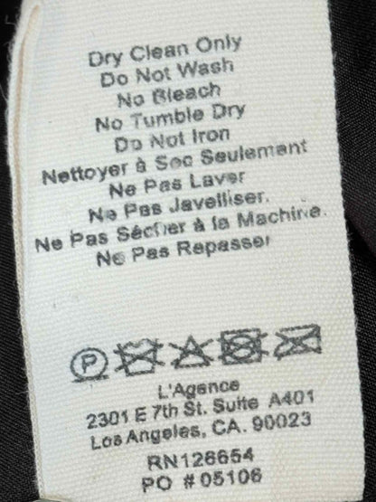 Pre - loved L'AGENCE Black Size US 10 Coat at Reems Closet