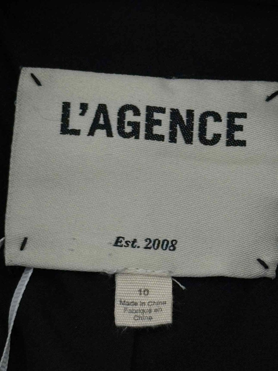 Pre - loved L'AGENCE Black Size US 10 Coat at Reems Closet