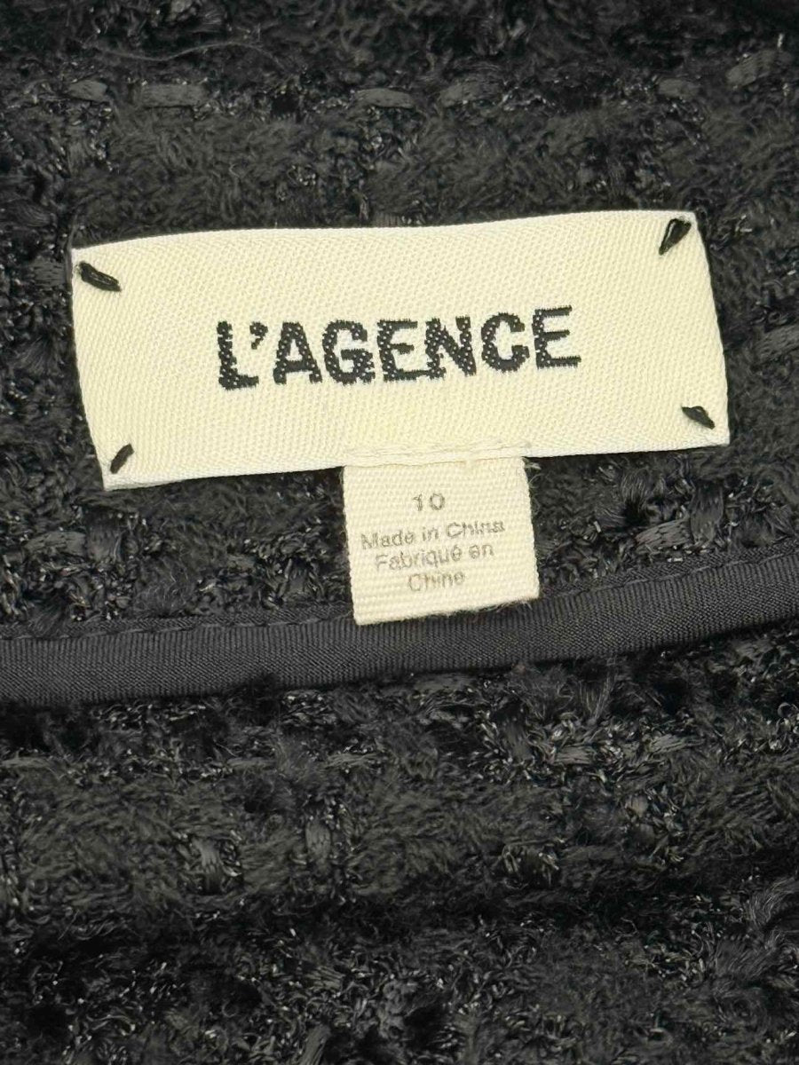 Pre - loved L'AGENCE Black Size US 10 Coat at Reems Closet