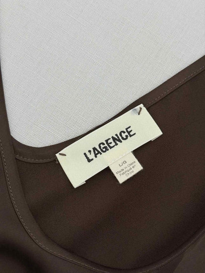 Pre - loved L'AGENCE Brown Size Large Camisole at Reems Closet