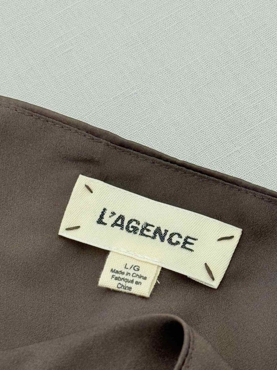 Pre - loved L'AGENCE Brown Size Large Camisole at Reems Closet