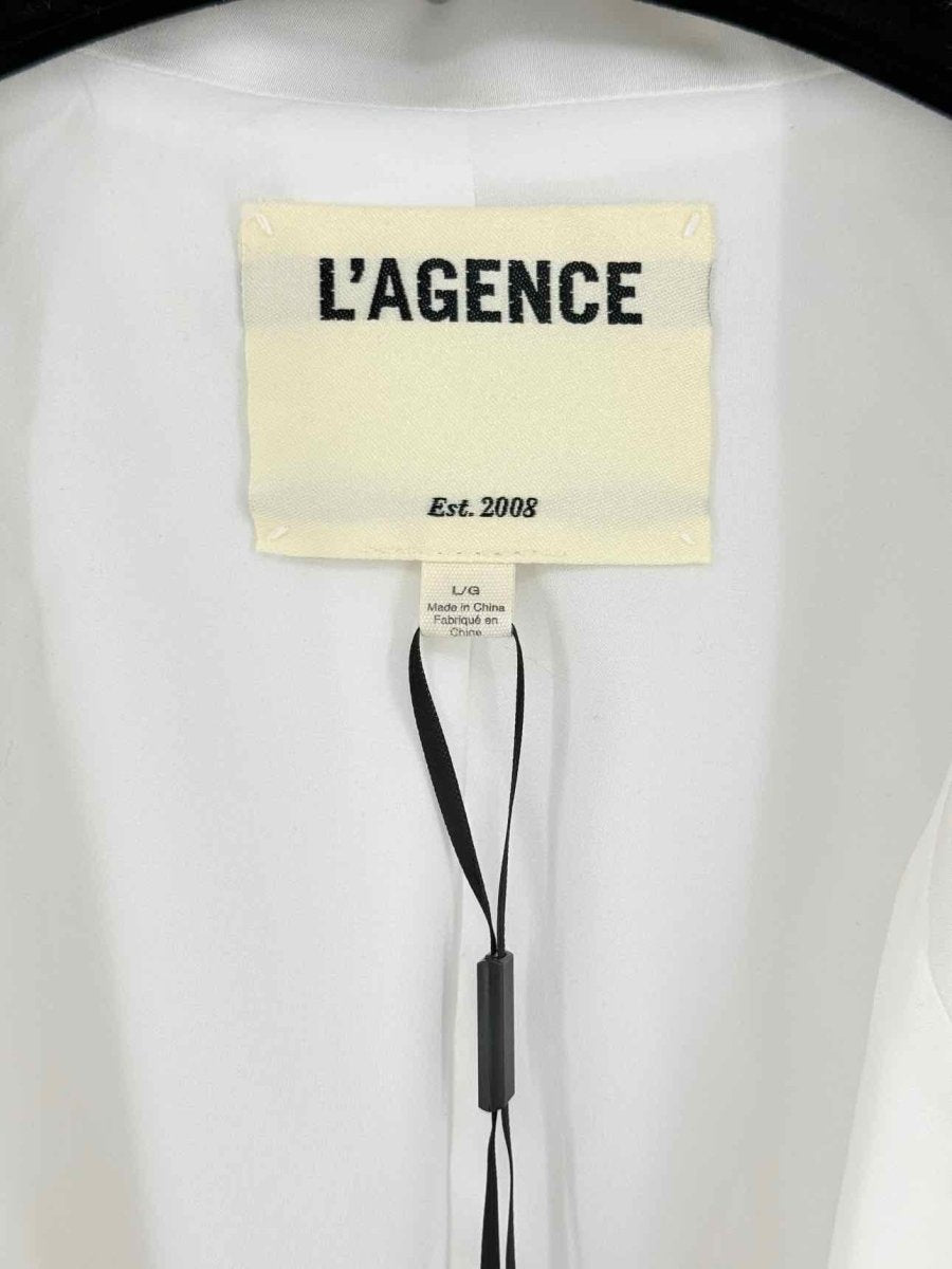 Pre - loved L'AGENCE Cream Size US 10 Jacket at Reems Closet