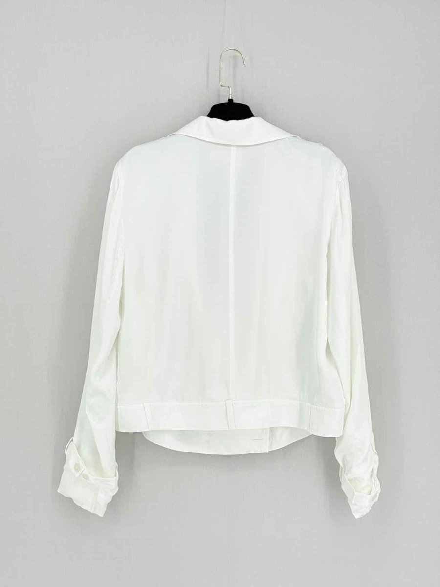 Pre - loved L'AGENCE Cream Size US 10 Jacket at Reems Closet