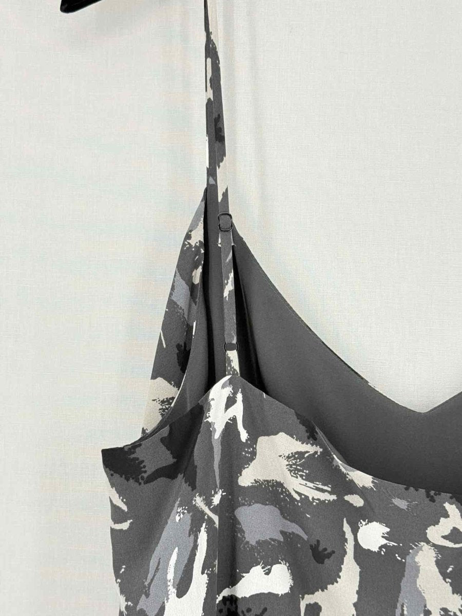 Pre - loved L'AGENCE Grey Multicolor Printed Size Large Camisole at Reems Closet